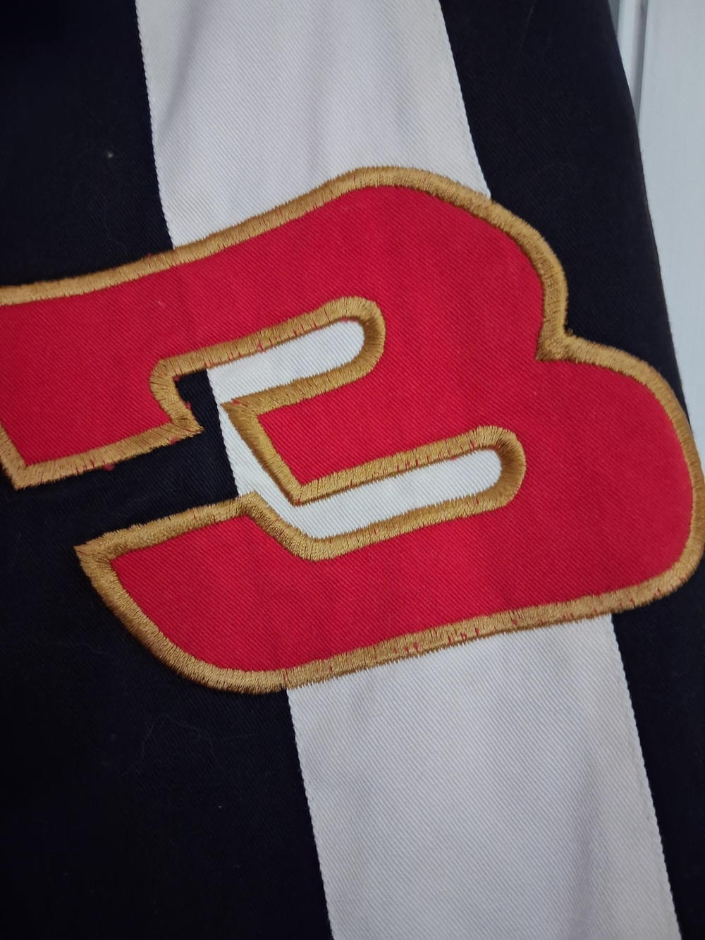 Chase Authentics Red & Black Logo Cotton Jacket - Picture 7 of 9